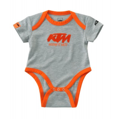 BABY BODY SET KTM GRIS Y BLANCO