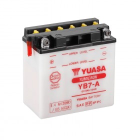 Batería Yuasa YB7-A Combipack (con electrolito)