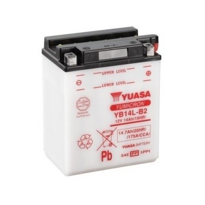 Batería Yuasa YB14L-B2 Combipack (con electrolito)