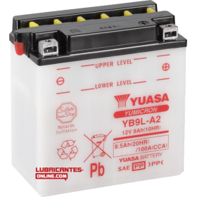 Batería Yuasa YB9L-A2 Combipack (con electrolito)