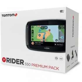 GPS TOMTOM RIDER 550 WORLD PREMIUM PACK