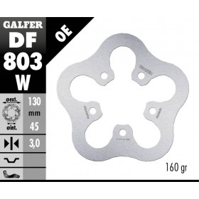 Disco Galfer WAVE FIXED 130x3mm DF803W