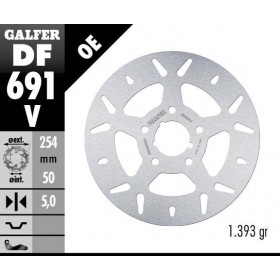 ROUND DISC FIXED 254x5mm