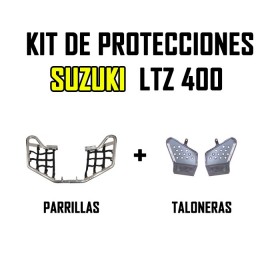 KIT parrillas + taloneras Suzuki LTZ 400